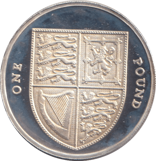 2013 SILVER PROOF ROYAL SHIELD ONE POUND - £1 Silver Proof - Cambridgeshire Coins