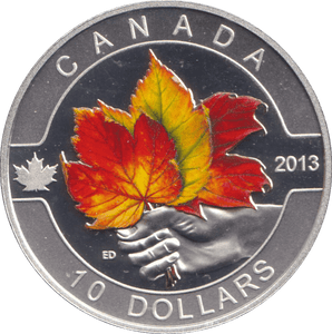 2013 SILVER PROOF TEN DOLLAR CANADA - SILVER WORLD COINS - Cambridgeshire Coins