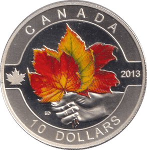 2013 SILVER PROOF TEN DOLLARS CANADA - WORLD COINS - Cambridgeshire Coins