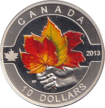 2013 SILVER PROOF TEN DOLLARS CANADA - WORLD COINS - Cambridgeshire Coins