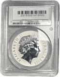 2013 SILVER SALTWATER CROCODILE BINDI $1 PRODUCED BY AUSTRALIAN MINT PCGS MS 70 AUSTRALIA - NGC SILVER COINS - Cambridgeshire Coins