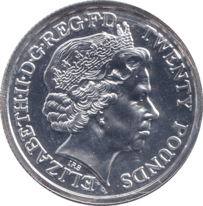2013 SILVER TWENTY POUND ( BU ) - SILVER WORLD COINS - Cambridgeshire Coins