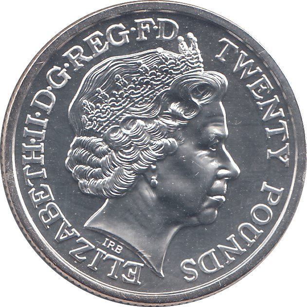 2013 SILVER TWENTY POUND ( BU ) - SILVER WORLD COINS - Cambridgeshire Coins