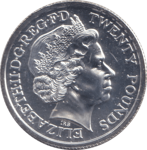 2013 SILVER TWENTY POUNDS ( BU ) - SILVER WORLD COINS - Cambridgeshire Coins
