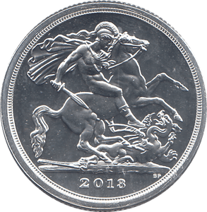 2013 SILVER TWENTY POUNDS BU - SILVER WORLD COINS - Cambridgeshire Coins