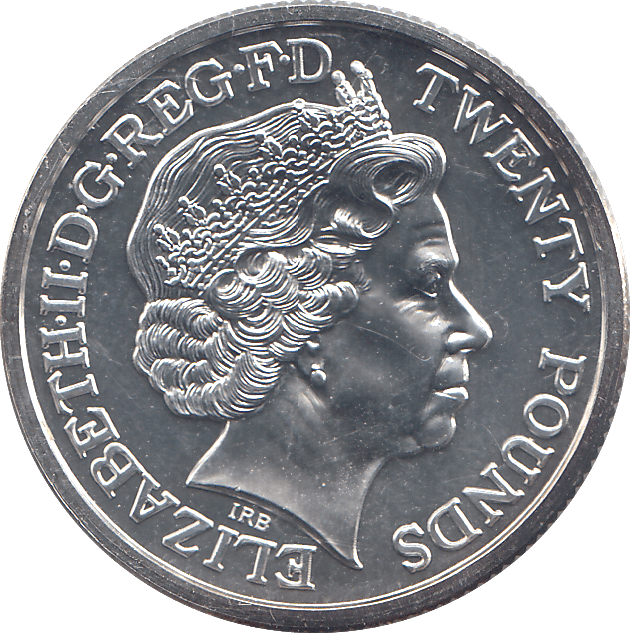 2013 SILVER TWENTY POUNDS BU - SILVER WORLD COINS - Cambridgeshire Coins