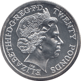 2013 SILVER TWENTY POUNDS BU - SILVER WORLD COINS - Cambridgeshire Coins