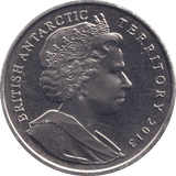 2013 TWO POUNDS QUEEN ELIZABETH LAND BRITISH ANTARCTIC TERRITORY - WORLD COINS - Cambridgeshire Coins