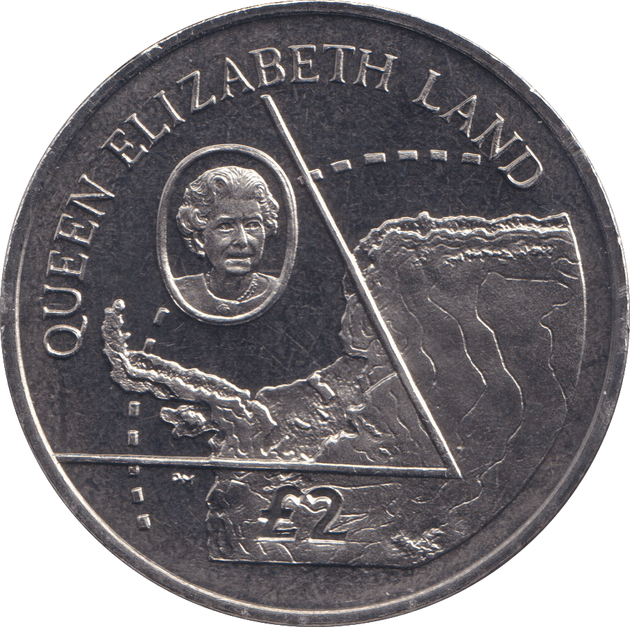 2013 TWO POUNDS QUEEN ELIZABETH LAND BRITISH ANTARCTIC TERRITORY - WORLD COINS - Cambridgeshire Coins