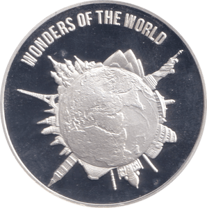 2013 WONDERS OF THE WORLD CAERNARFON CASTLE MEDALLION - MEDALS & MEDALLIONS - Cambridgeshire Coins