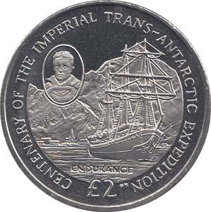 2014 2 POUND CENTURY OF THE IMPERIAL TRANS ANTARCTIC EXPEDITION ( BU ) - WORLD COINS - Cambridgeshire Coins