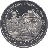 2014 2 POUND CENTURY OF THE IMPERIAL TRANS ANTARCTIC EXPEDITION ( BU ) - WORLD COINS - Cambridgeshire Coins