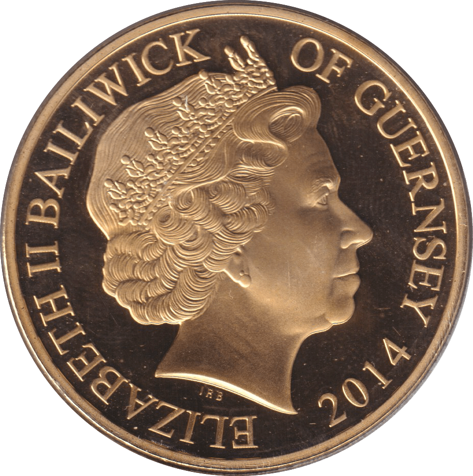 2014 50 PENCE BAILIWICK OF GUERNSEY - 50p BU - Cambridgeshire Coins