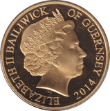 2014 50 PENCE BAILIWICK OF GUERNSEY - 50p BU - Cambridgeshire Coins