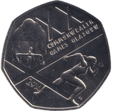 2014 50P BRILLIANT UNCIRCULATED XX COMMONWEALTH GAMES BU - 50p BU - Cambridgeshire Coins