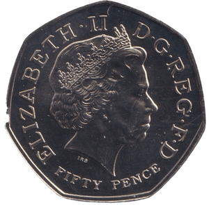 2014 50P BRILLIANT UNCIRCULATED XX COMMONWEALTH GAMES BU - 50p BU - Cambridgeshire Coins