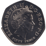 2014 50P BRILLIANT UNCIRCULATED XX COMMONWEALTH GAMES BU - 50p BU - Cambridgeshire Coins