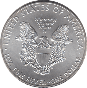 2014 AMERICAN EAGLE SILVER DOLLAR 1 OZ FINE SILVER - WORLD COINS - Cambridgeshire Coins