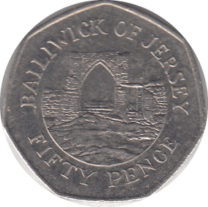 2014 BAILIWICK OF JERSEY 50P - WORLD COINS - Cambridgeshire Coins