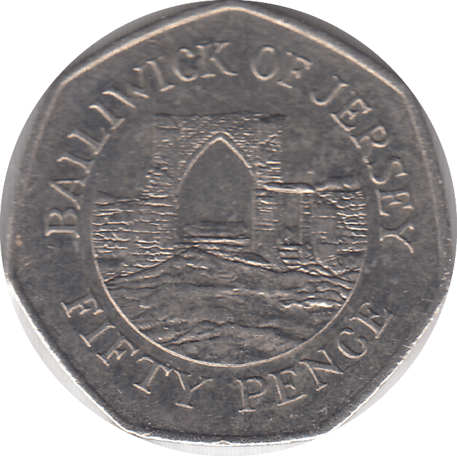 2014 BAILIWICK OF JERSEY 50P - WORLD COINS - Cambridgeshire Coins