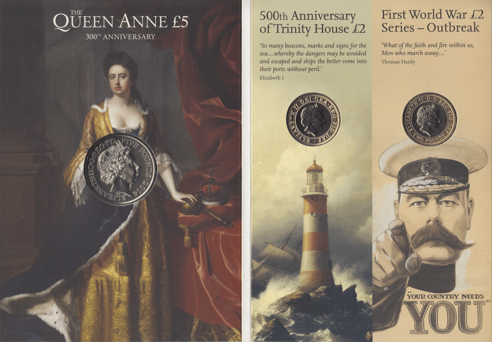 2014 BRILLIANT UNCIRCULATED ANNUAL COIN YEAR SET - Brilliant Uncirculated Year Sets - Cambridgeshire Coins