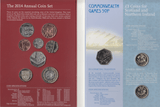 2014 BRILLIANT UNCIRCULATED ANNUAL COIN YEAR SET - Brilliant Uncirculated Year Sets - Cambridgeshire Coins