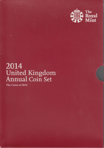 2014 BRILLIANT UNCIRCULATED ANNUAL COIN YEAR SET - Brilliant Uncirculated Year Sets - Cambridgeshire Coins