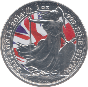 2014 BRITANNIA 1OZ FINE SILVER - SILVER BRITANNIA - Cambridgeshire Coins