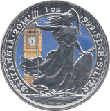 2014 BRITANNIA 1OZ FINE SILVER - SILVER BRITANNIA - Cambridgeshire Coins