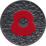 2014 BU JERSEY LEST WE FORGET COIN FIVE POUNDS - WORLD COINS - Cambridgeshire Coins