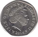 2014 CHRISTMAS 50P - 50P CHRISTMAS COIN - Cambridgeshire Coins