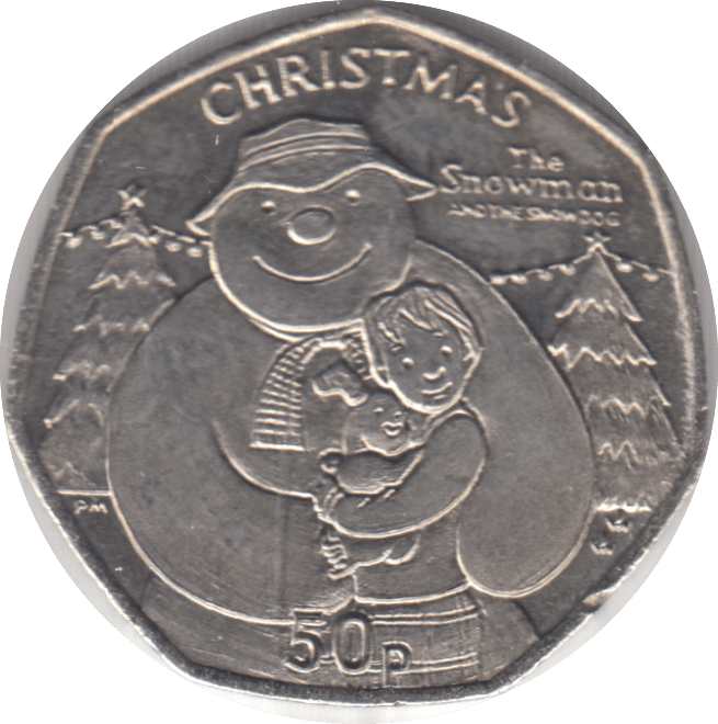 2014 CHRISTMAS 50P - 50P CHRISTMAS COIN - Cambridgeshire Coins
