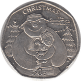2014 CHRISTMAS 50P - 50P CHRISTMAS COIN - Cambridgeshire Coins