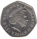 2014 CHRISTMAS 50P - 50P REGIONAL ISSUES - Cambridgeshire Coins