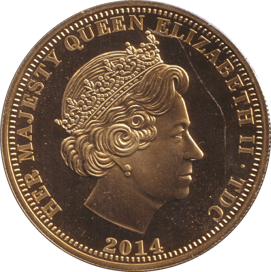 2014 CROWN LEST WE FORGET WWI - WORLD COINS - Cambridgeshire Coins