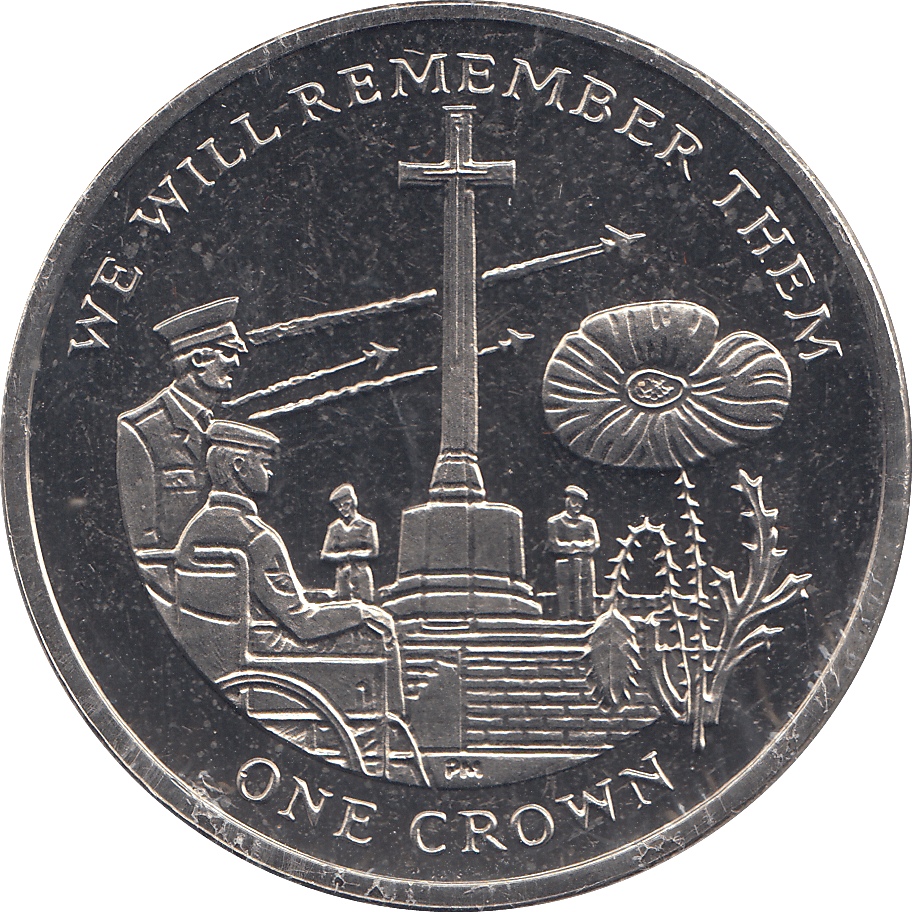 2014 CROWN WE WILL REMEMBER THEM ( BU ) - CROWN - Cambridgeshire Coins