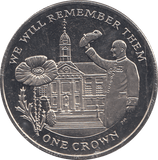 2014 CROWN WE WILL REMEMBER THEM ( BU ) - CROWN - Cambridgeshire Coins