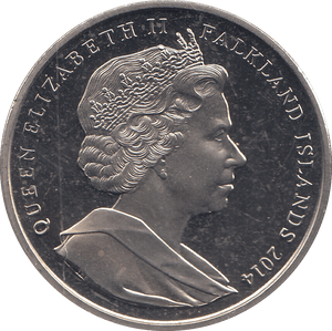 2014 CROWN WE WILL REMEMBER THEM COLOURED ( BU ) - CROWN - Cambridgeshire Coins