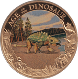 2014 DOLLAR AGE OF DINOSAURS COOK ISLANDS - WORLD COINS - Cambridgeshire Coins