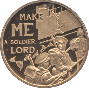 2014 FIFTY PENCE BAILIWICK OF JERSEY MAKE ME A SOLDIER LORD - WORLD COINS - Cambridgeshire Coins