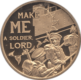2014 FIFTY PENCE BAILIWICK OF JERSEY MAKE ME A SOLDIER LORD - WORLD COINS - Cambridgeshire Coins