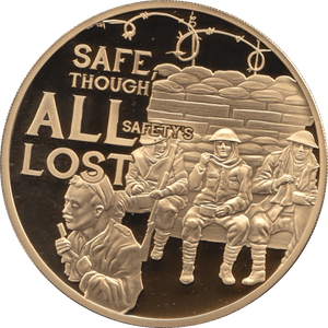 2014 FIFTY PENCE BU BAILIWICK OF JERSEY SAFE THOUGH ALL SAFETY'S LOST - WORLD COINS - Cambridgeshire Coins