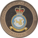 2014 FIFTY PENCE ROYAL AIR FORCE REGIMENT - WORLD COINS - Cambridgeshire Coins