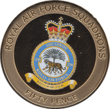 2014 FIFTY PENCE ROYAL AIR FORCE SQUADRONS KITA CHARI JAUH - WORLD COINS - Cambridgeshire Coins