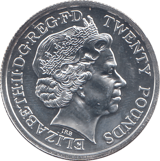 2014 FINE SILVER FIRST WORLD WAR COMMEMORATIVE £20 COIN - SILVER WORLD COINS - Cambridgeshire Coins