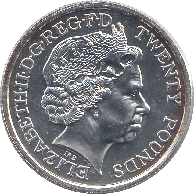 2014 FINE SILVER FIRST WORLD WAR COMMEMORATIVE £20 COIN - SILVER WORLD COINS - Cambridgeshire Coins