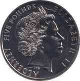 2014 FIVE POUND DYLAN THOMAS BU - £5 BU - Cambridgeshire Coins