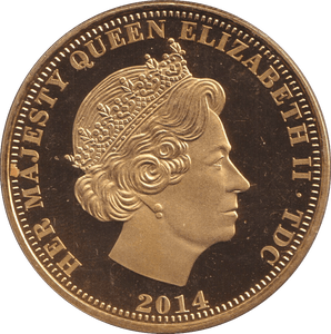 2014 FIVE POUNDS 70TH ANNIVERSARY OF D - DAY - WORLD COINS - Cambridgeshire Coins