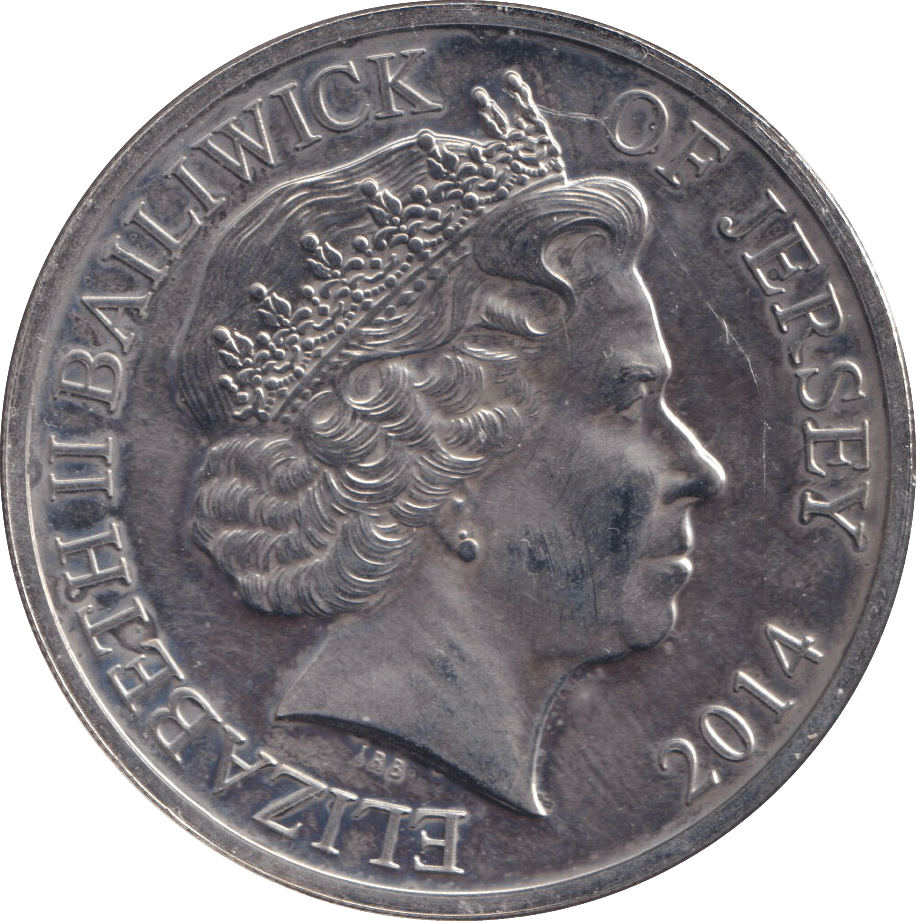 2014 FIVE POUNDS LEST WE FORGET - WORLD COINS - Cambridgeshire Coins