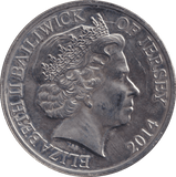 2014 FIVE POUNDS LEST WE FORGET - WORLD COINS - Cambridgeshire Coins